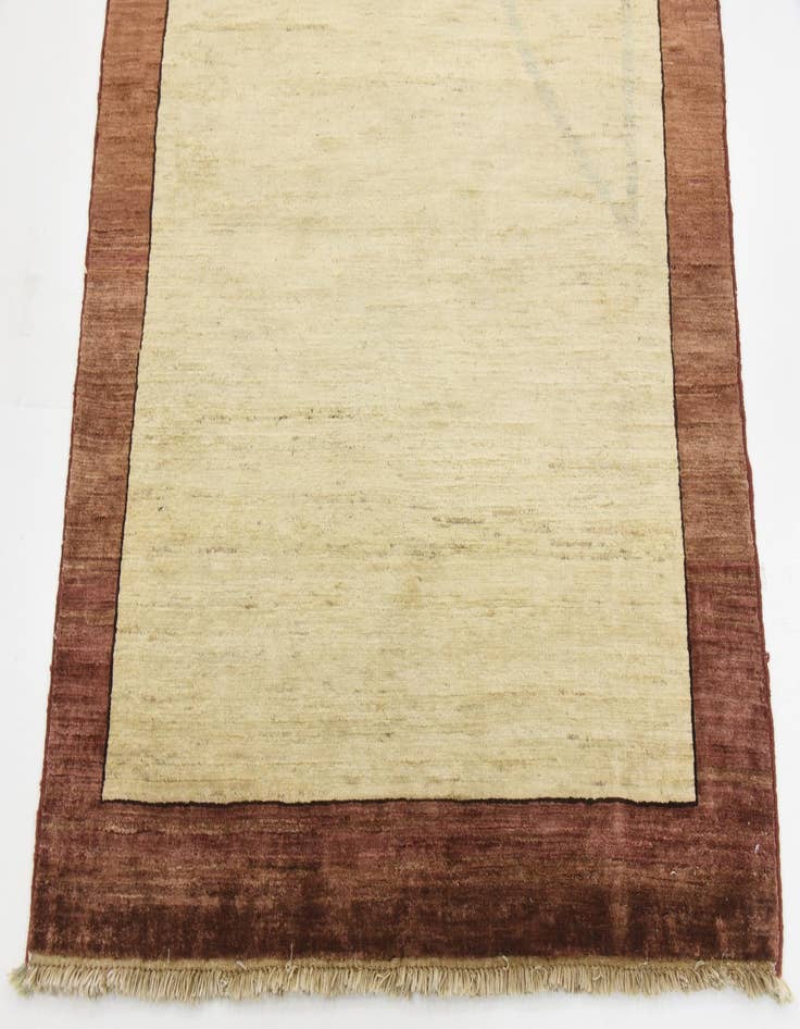 Detail image of  4' 1 x 5' 11  Hand Knotted Modern Ziegler Oriental Rug