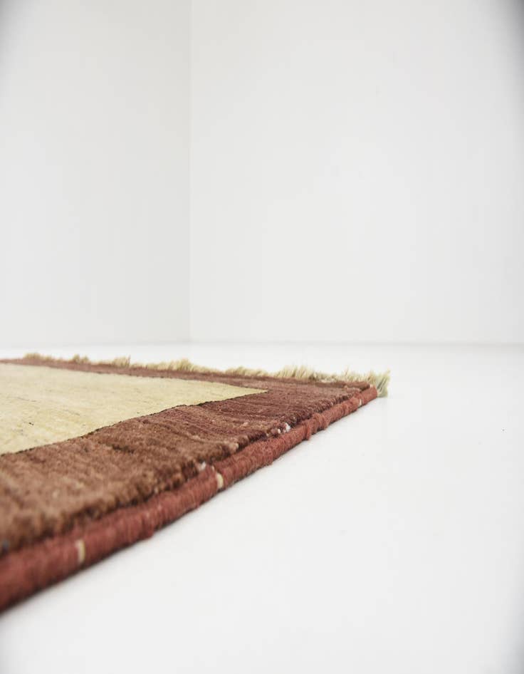 Detail image of  4' 1 x 5' 11  Hand Knotted Modern Ziegler Oriental Rug