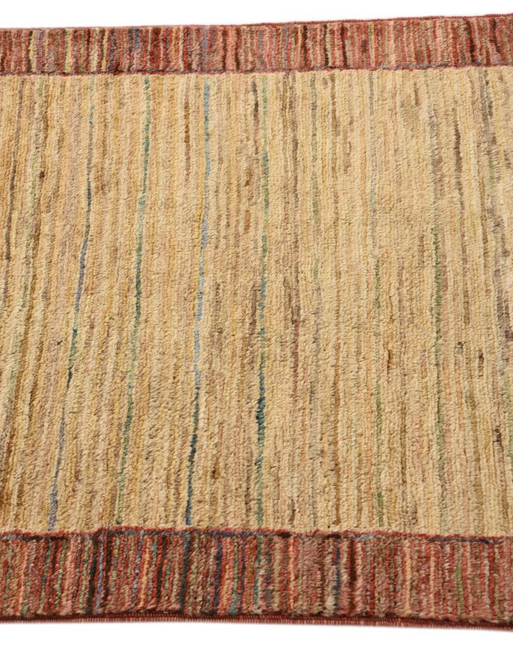 Detail image of  2' 6 x 4'  Hand Knotted Modern Ziegler Rug