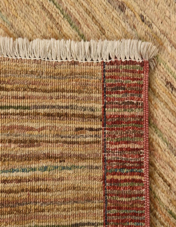 Detail image of  2' 6 x 4'  Hand Knotted Modern Ziegler Rug