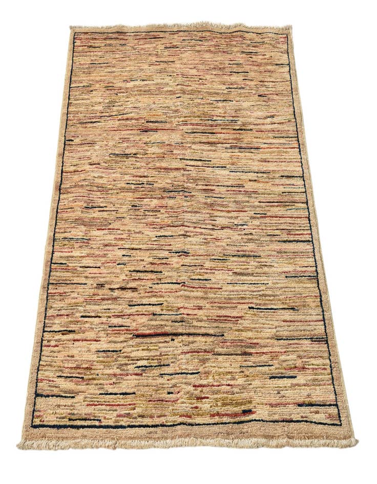 Detail image of  3' x 4' 7  Hand Knotted Modern Ziegler Rug