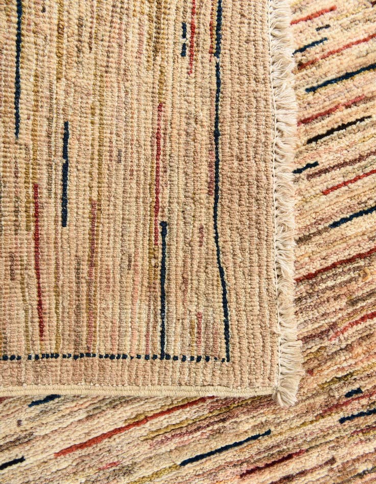Detail image of  3' x 4' 7  Hand Knotted Modern Ziegler Rug