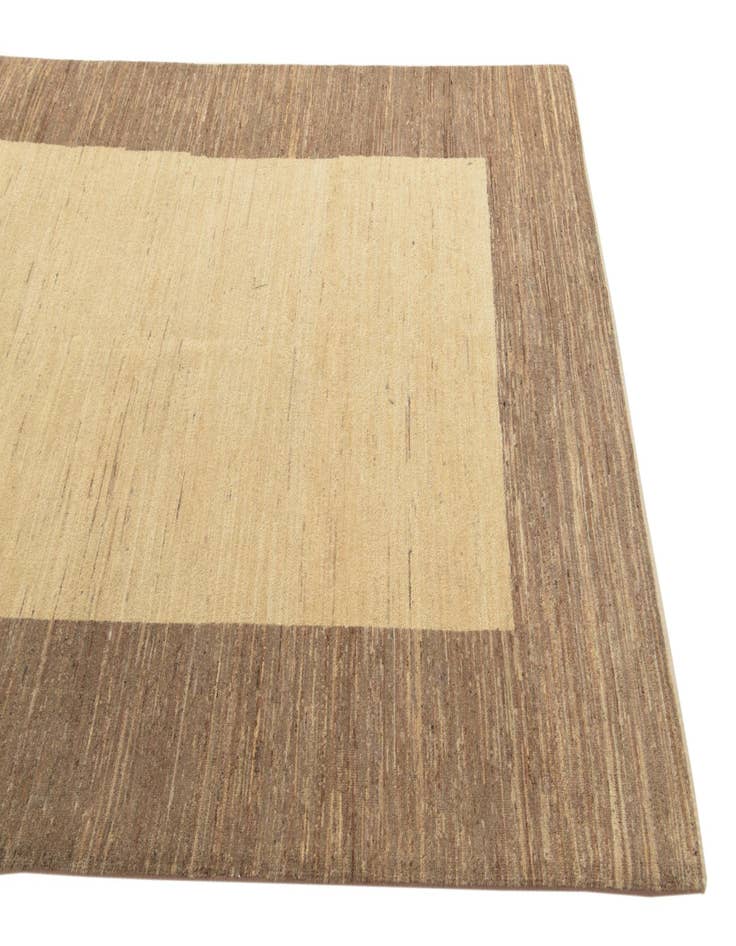 Detail image of  5' 7 x 7' 10  Hand Knotted Modern Ziegler Rug