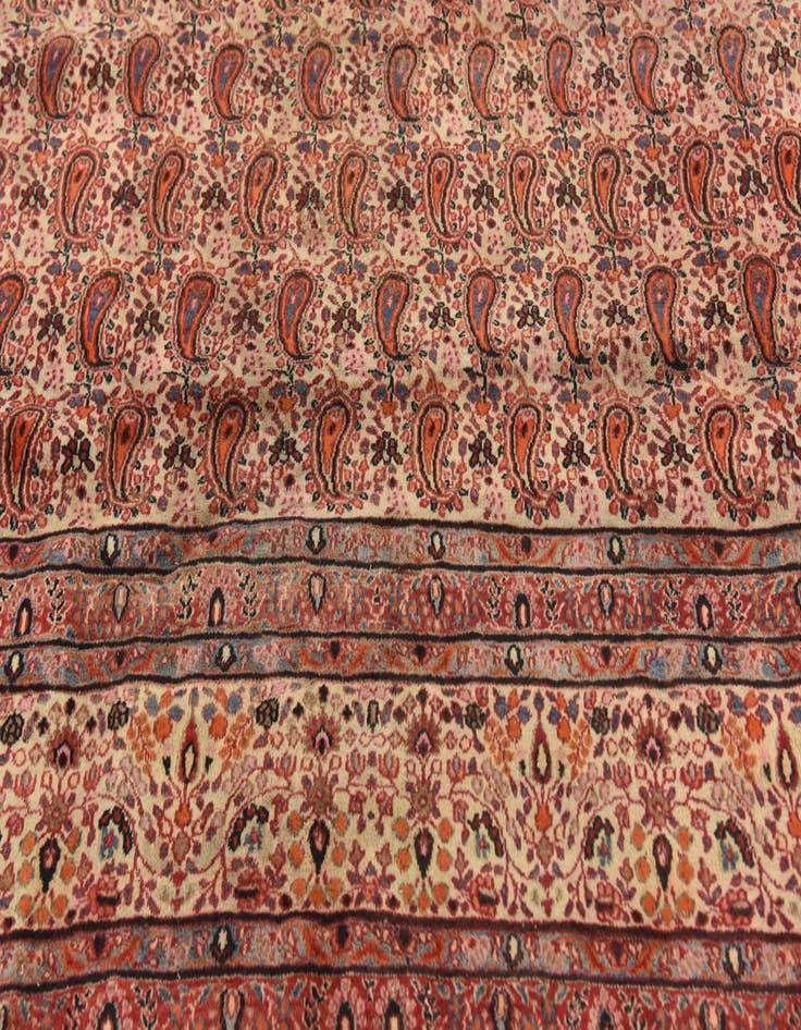 Detail image of  10' 5 x 13' 2  Hand Knotted Mood Persian Wool Rug