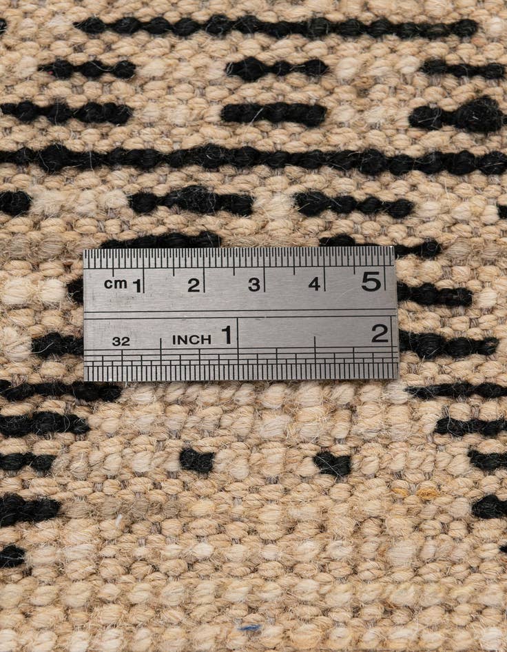 Detail image of  5' 10 x 8' 5  Hand Knotted Moroccan Wool Rug