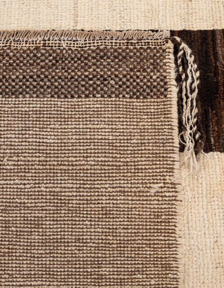 Detail image of  5' 8 x 8' 2  Hand Knotted Moroccan Wool Rug