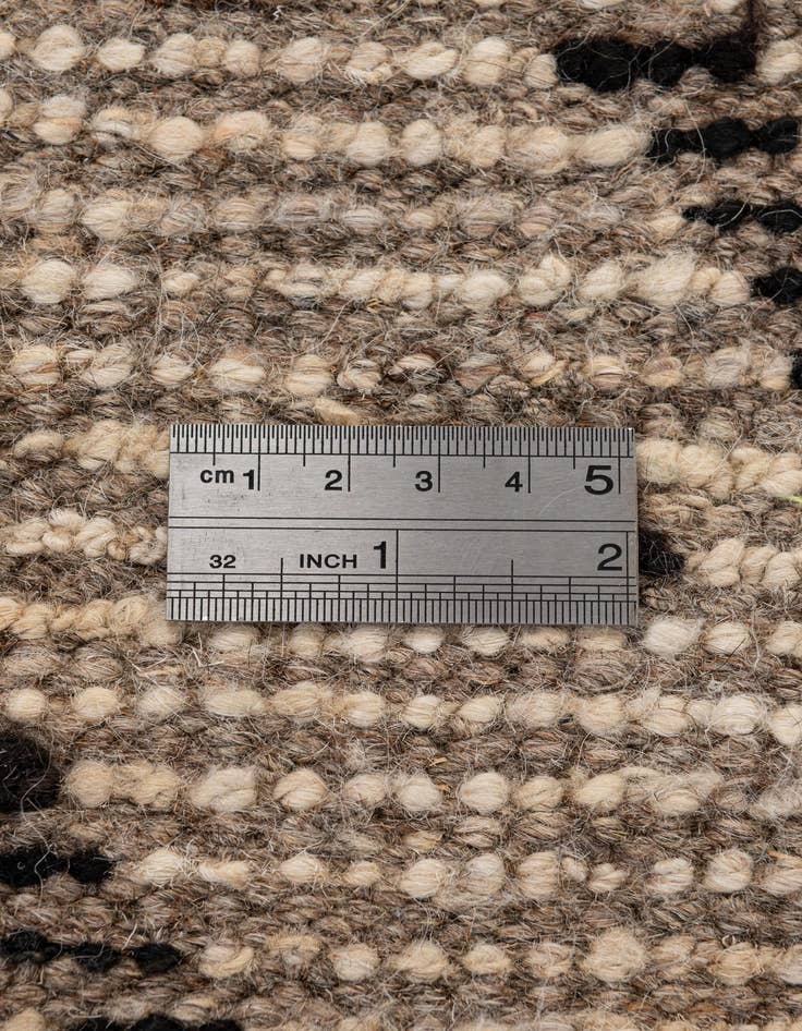 Detail image of  5' 11 x 7' 9  Hand Knotted Moroccan Wool Rug