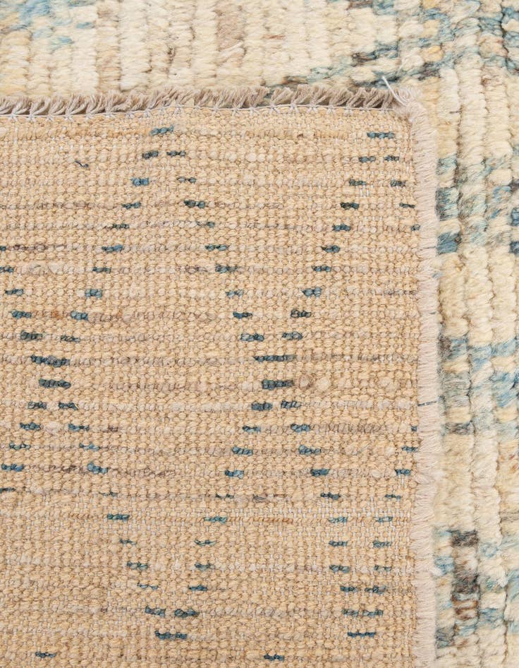 Detail image of  5' 8 x 8' 11  Hand Knotted Moroccan Wool Rug