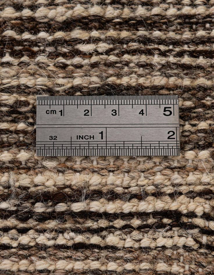 Detail image of  6' 9 x 9' 9  Hand Knotted Moroccan Wool Rug