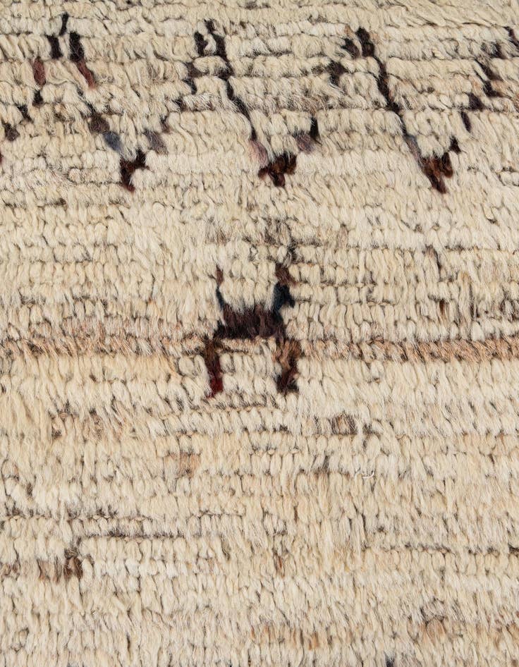 Detail image of  8' 1 x 9' 9  Hand Knotted Moroccan Wool Rug