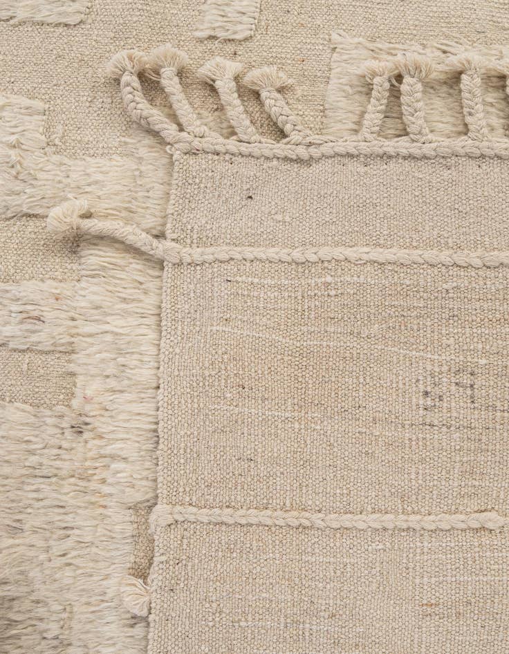 Detail image of  8' 2 x 11' 5  Hand Knotted Moroccan Wool Rug