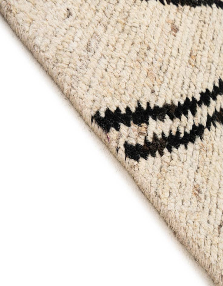 Detail image of  8' 7 x 10' 5  Hand Knotted Moroccan Wool Rug