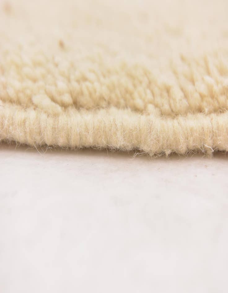 Detail image of  6' 7 x 9' 7  Hand Knotted Moroccan Wool Rug