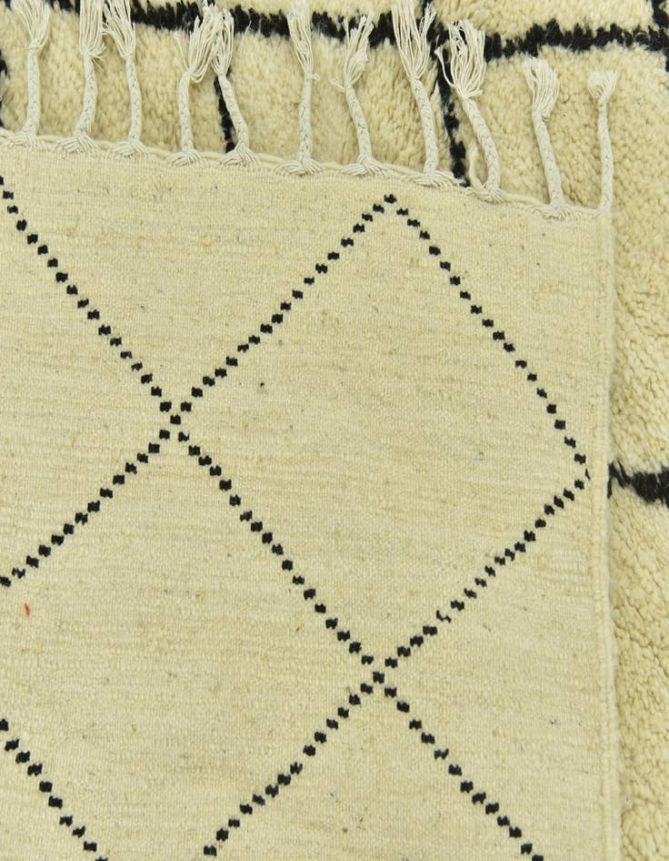 Detail image of  5' x 8' 2  Hand Knotted Moroccan Wool Rug