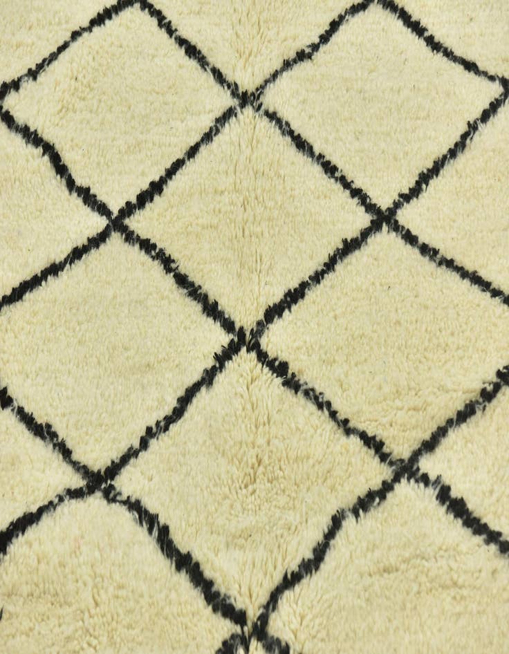 Detail image of  5' x 8' 2  Hand Knotted Moroccan Wool Rug