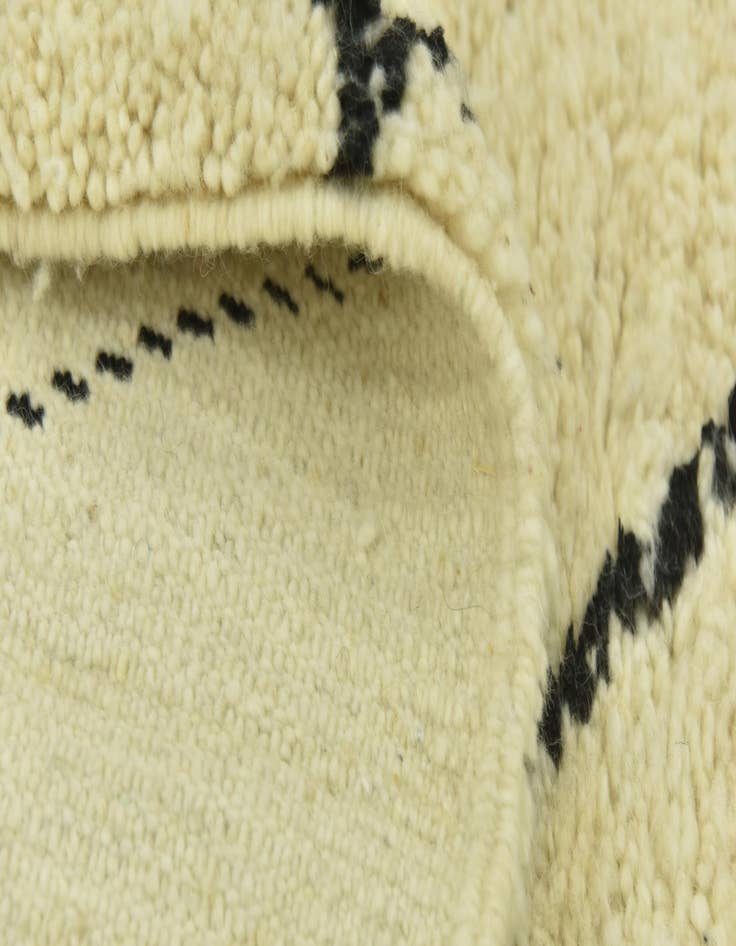 Detail image of  5' x 8' 2  Hand Knotted Moroccan Wool Rug