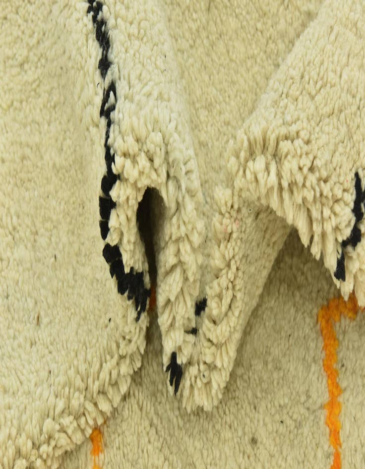 Detail image of  5' x 8' 5  Hand Knotted Moroccan Wool Rug