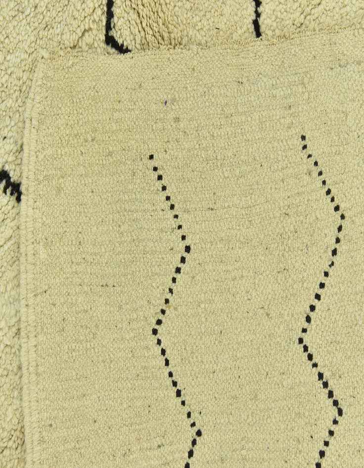 Detail image of  5' x 8' 5  Hand Knotted Moroccan Wool Rug