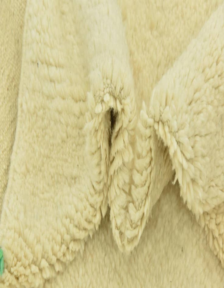 Detail image of  4' 8 x 8' 5  Hand Knotted Moroccan Wool Rug