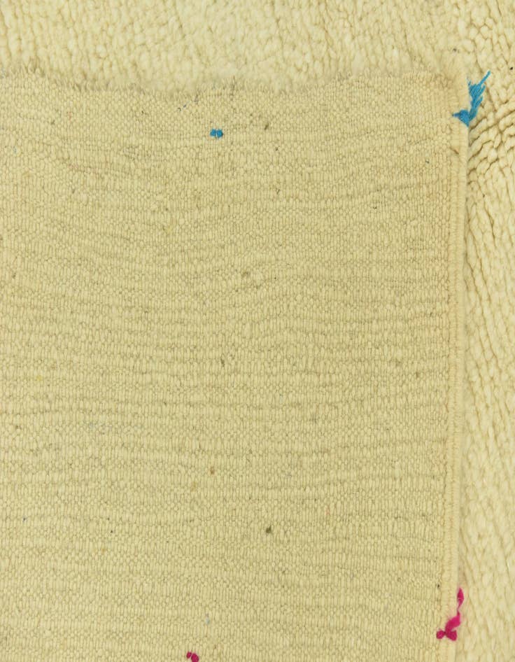 Detail image of  4' 8 x 8' 5  Hand Knotted Moroccan Wool Rug