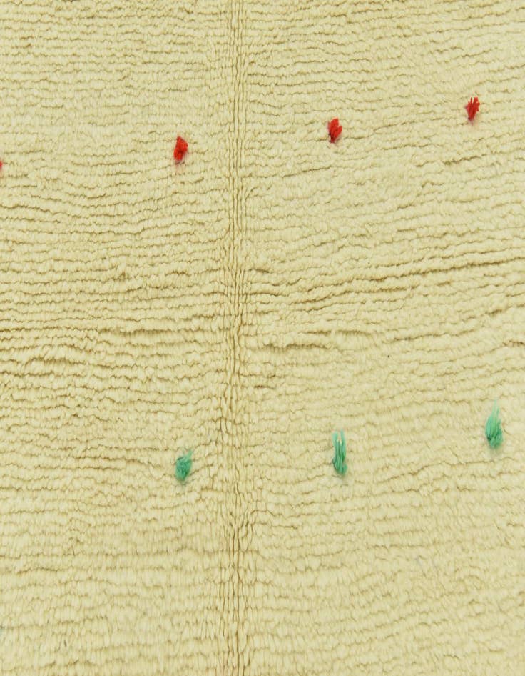 Detail image of  4' 8 x 8' 5  Hand Knotted Moroccan Wool Rug