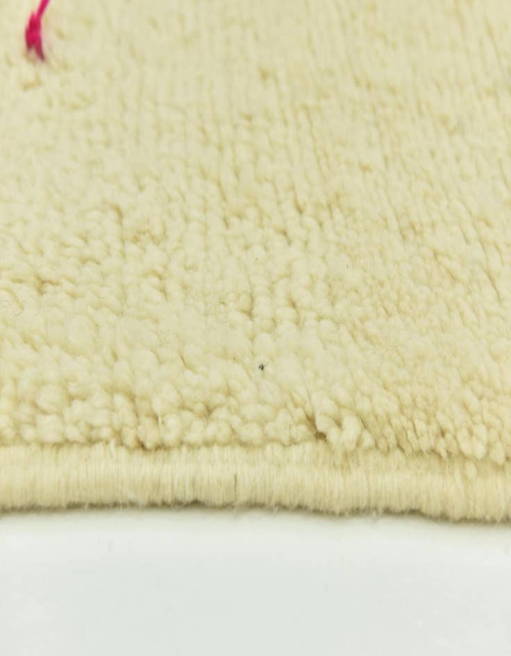 Detail image of  4' 8 x 8' 5  Hand Knotted Moroccan Wool Rug