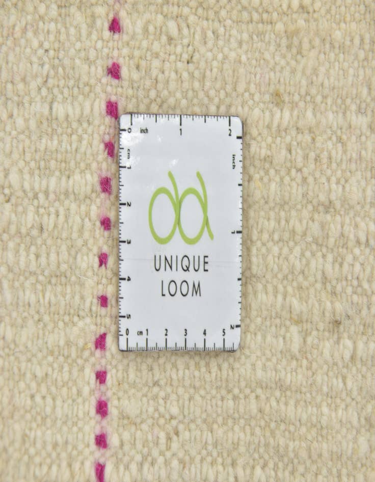 Detail image of  5' x 8'  Hand Knotted Moroccan Wool Rug