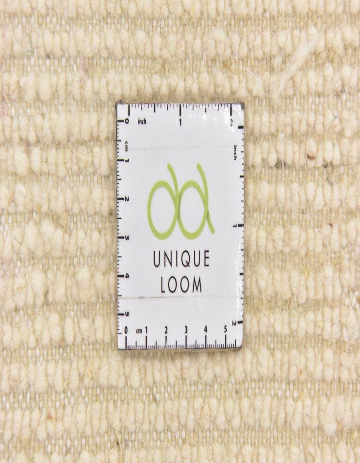 Detail image of  3' 5 x 4' 7  Hand Knotted Moroccan Wool Rug