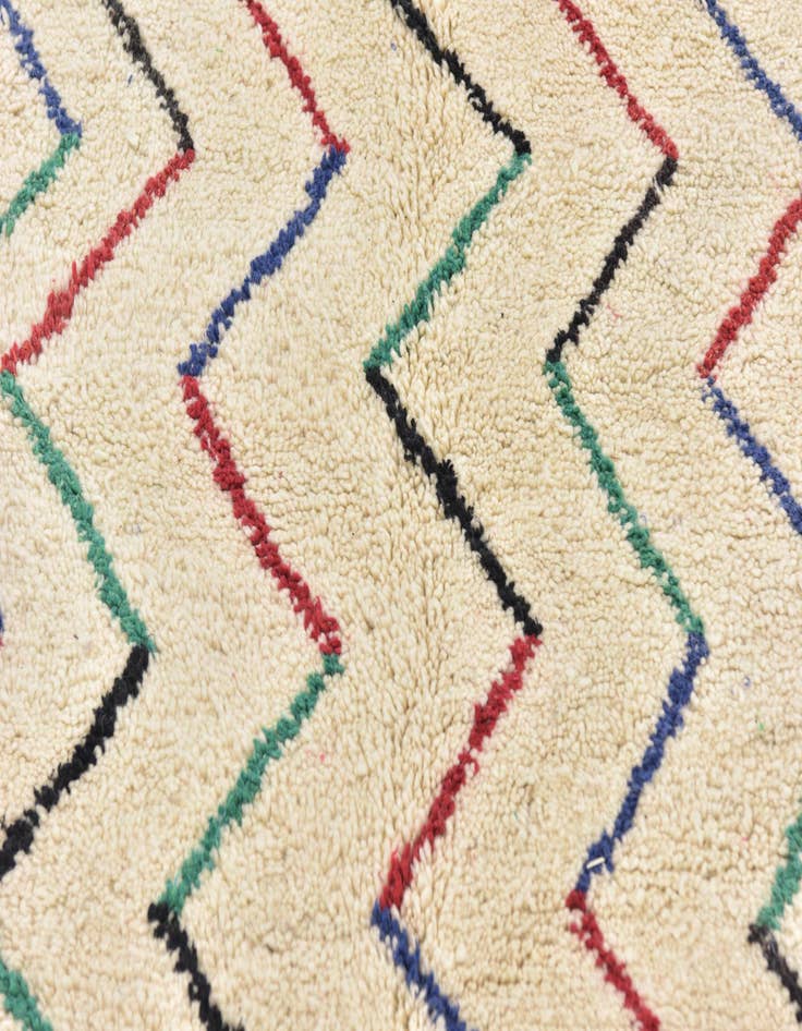 Detail image of  5' x 8' 5  Hand Knotted Moroccan Wool Rug