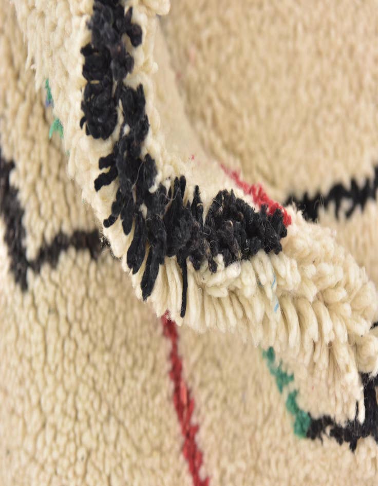 Detail image of  5' x 8' 5  Hand Knotted Moroccan Wool Rug