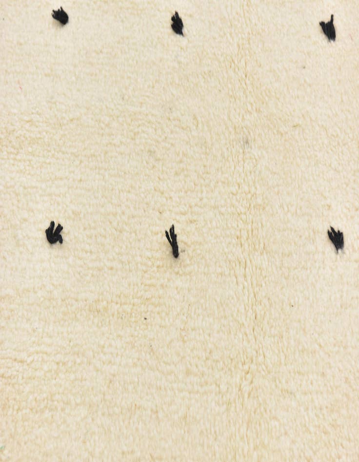 Detail image of  5' 2 x 8' 5  Hand Knotted Moroccan Wool Rug