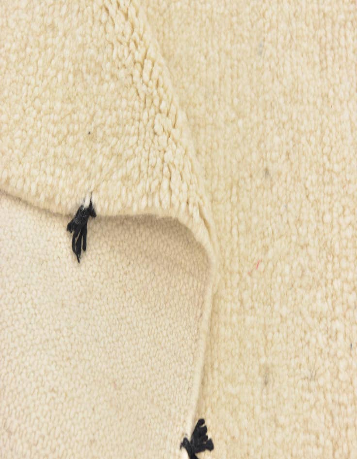 Detail image of  5' 2 x 8' 5  Hand Knotted Moroccan Wool Rug