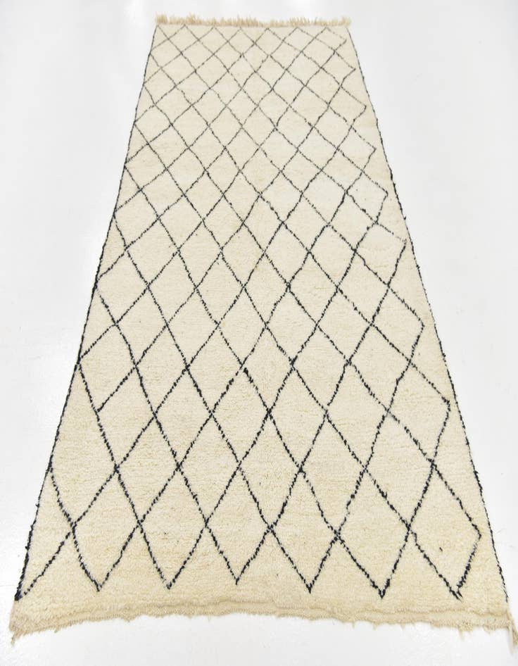 Detail image of  5' x 8' 8  Hand Knotted Moroccan Wool Rug