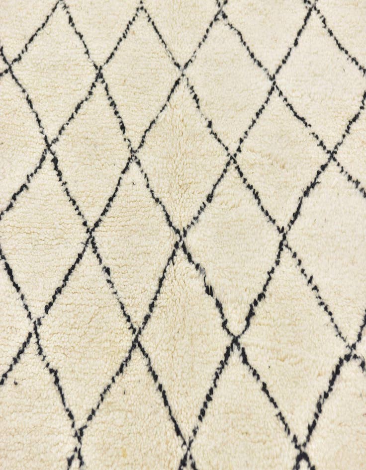 Detail image of  5' x 8' 8  Hand Knotted Moroccan Wool Rug