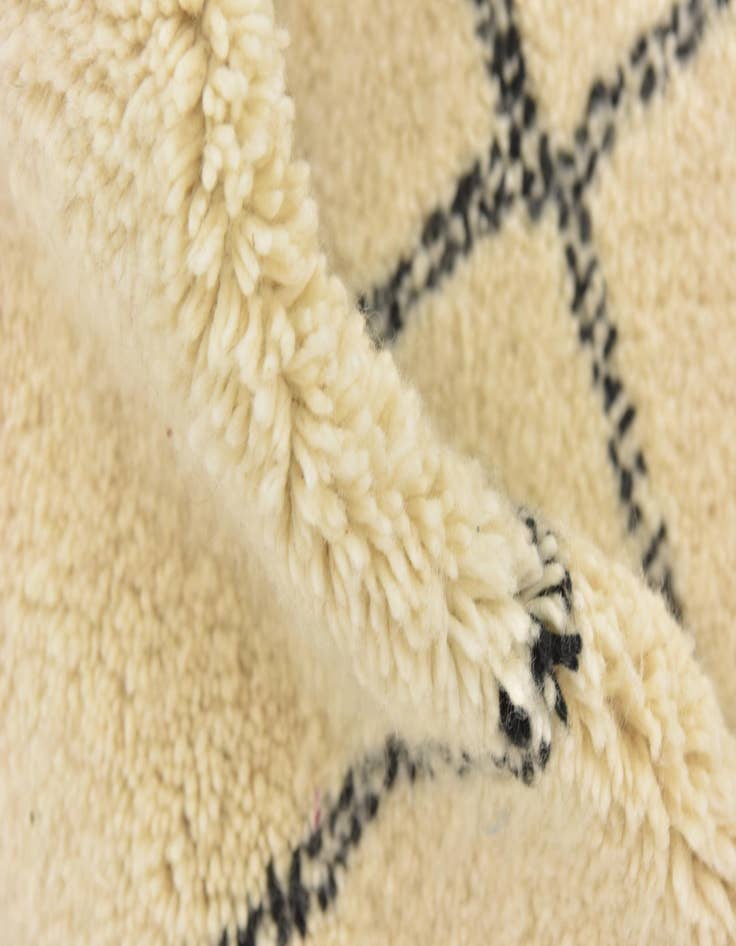 Detail image of  7' 2 x 11' 5  Hand Knotted Moroccan Wool Rug