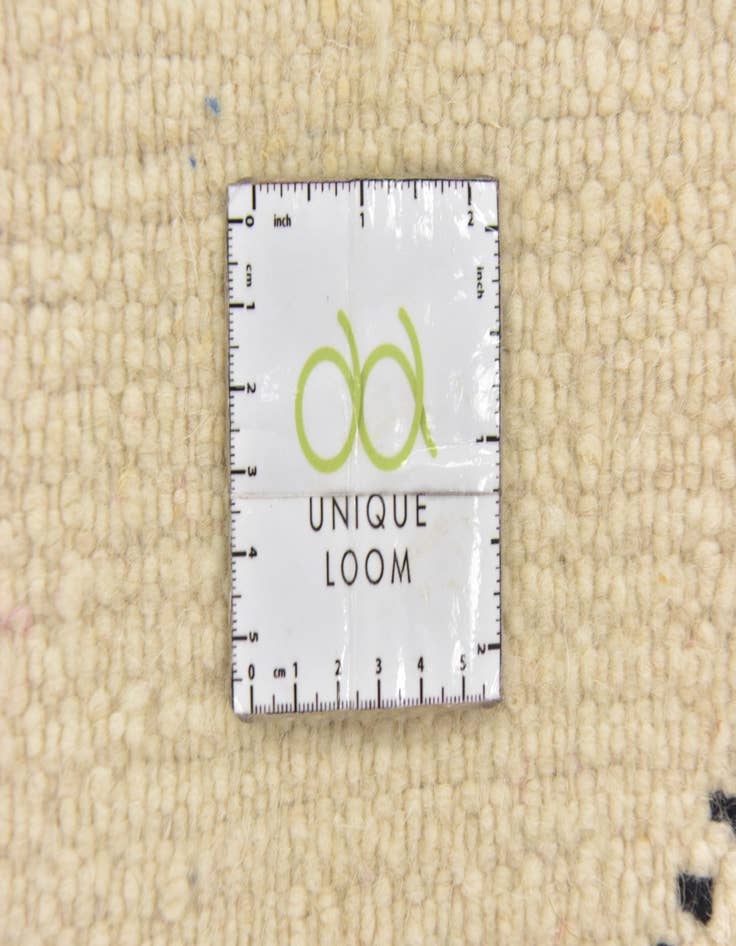 Detail image of  7' x 9' 9  Hand Knotted Moroccan Wool Rug