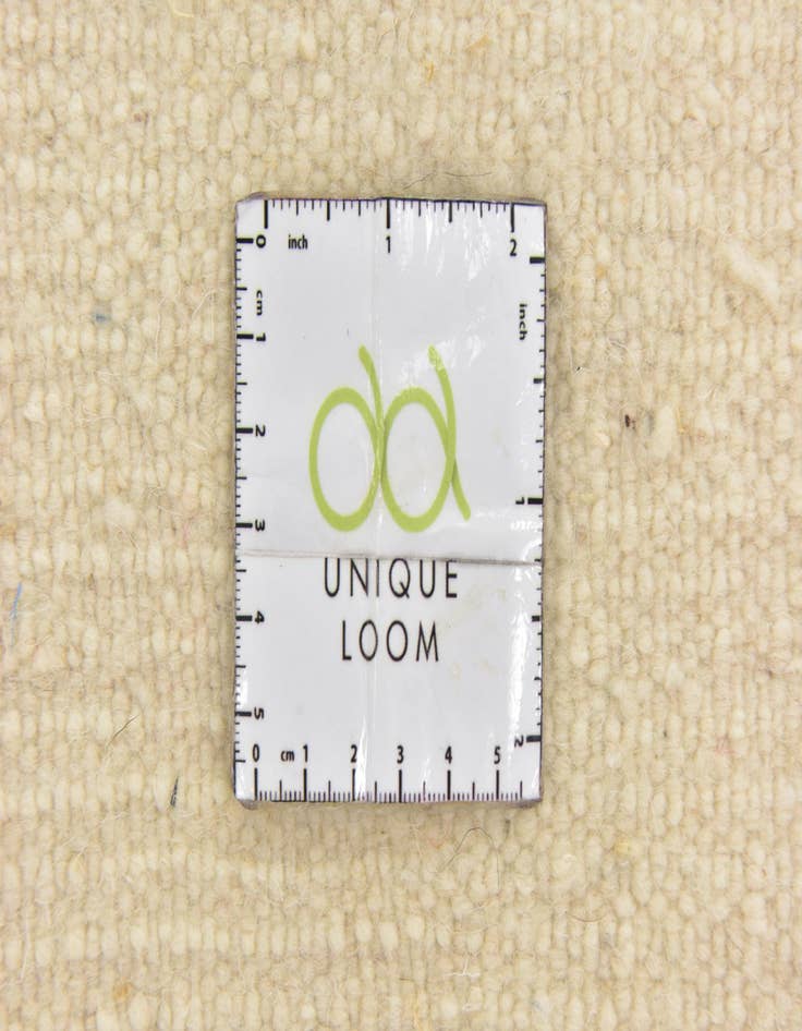 Detail image of  6' 4 x 9' 9  Hand Knotted Moroccan Wool Rug