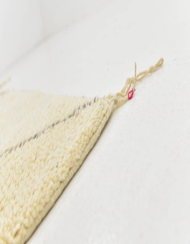 Detail image of  6' 9 x 9' 10  Hand Knotted Moroccan Wool Rug