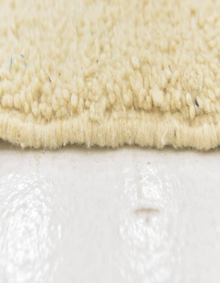 Detail image of  6' 4 x 10' 4  Hand Knotted Moroccan Wool Rug