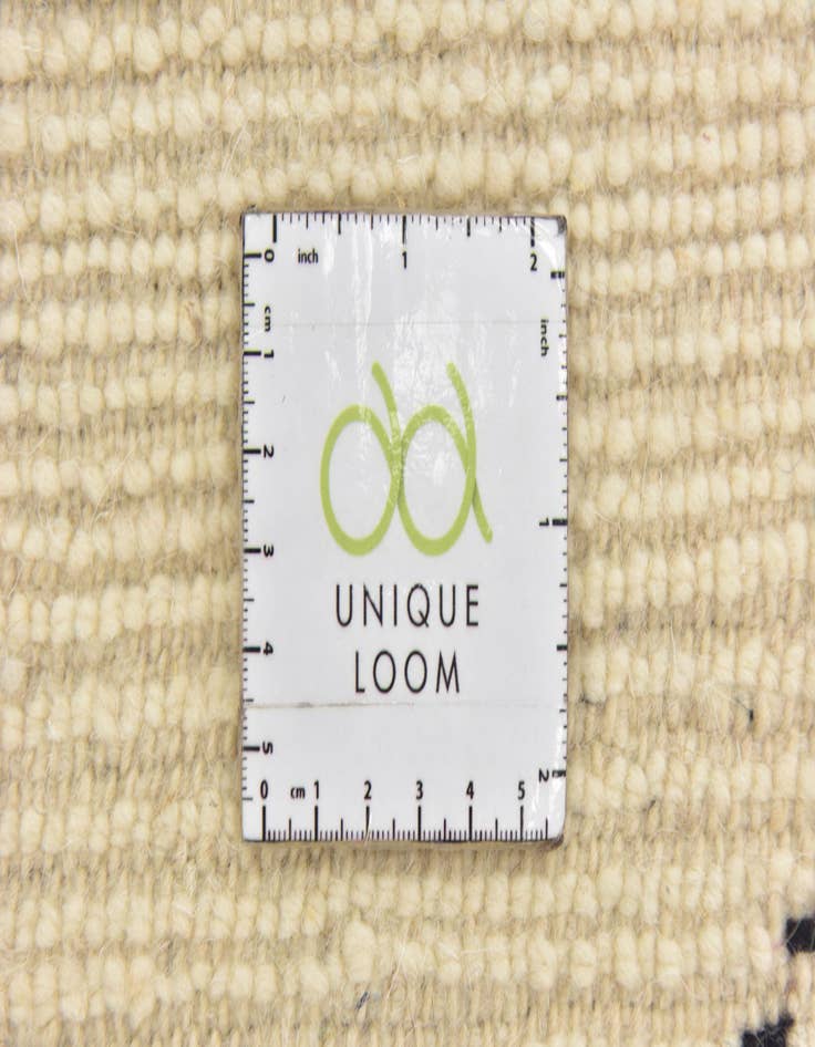 Detail image of  6' x 8' 7  Hand Knotted Moroccan Wool Rug