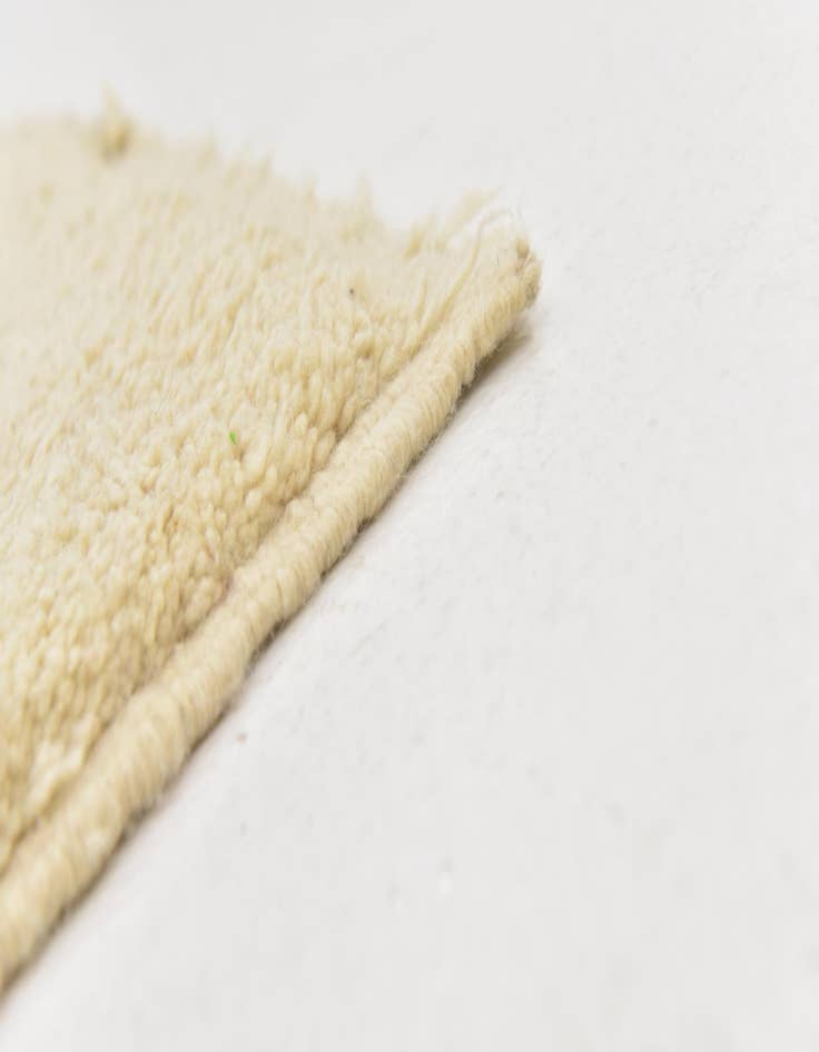 Detail image of  6' 9 x 10'  Hand Knotted Moroccan Wool Rug