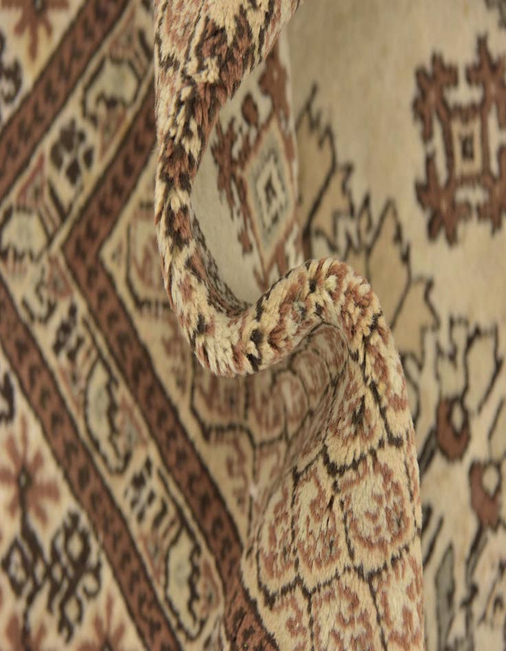 Detail image of  3' 2 x 5' 4  Hand Knotted Moroccan Wool Rug