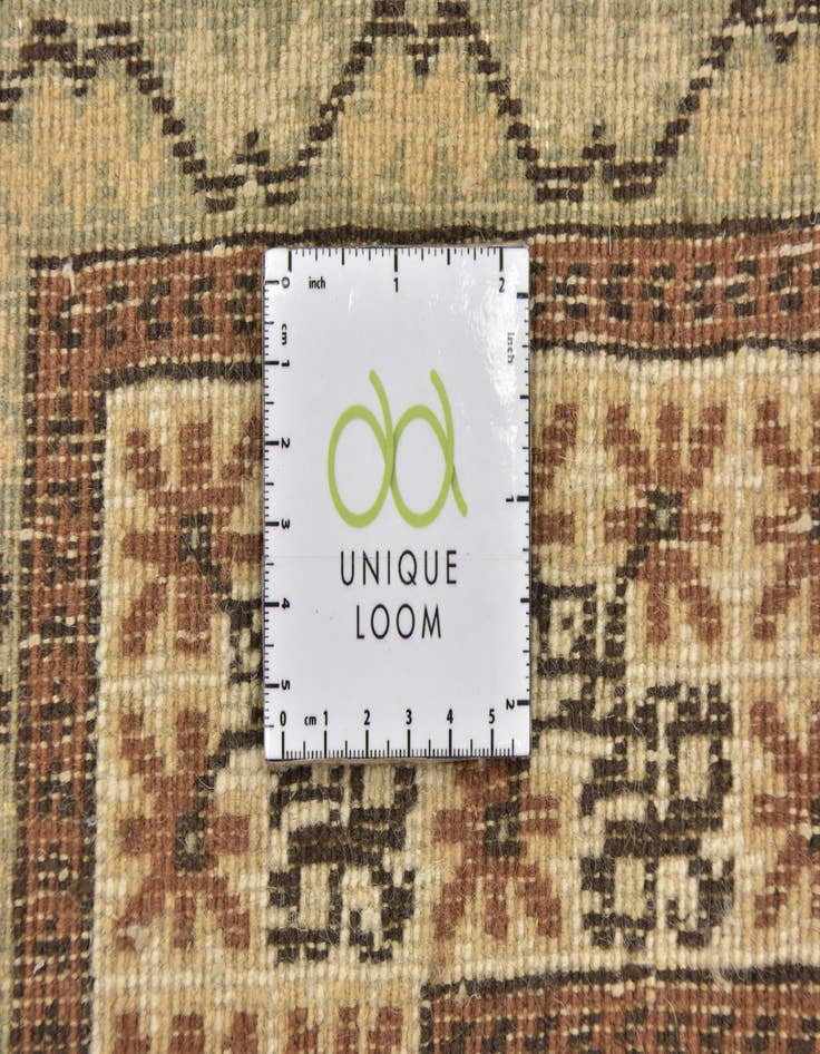 Detail image of  3' 2 x 5' 4  Hand Knotted Moroccan Wool Rug