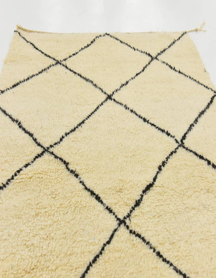 Detail image of  5' x 7' 6  Hand Knotted Moroccan Wool Rug