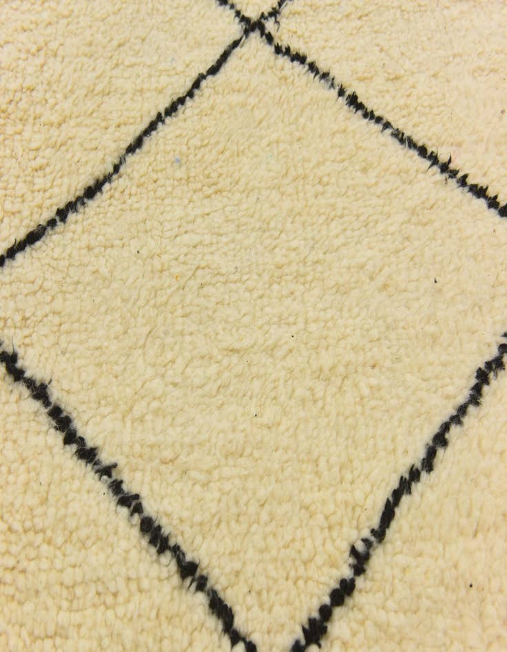 Detail image of  5' x 7' 6  Hand Knotted Moroccan Wool Rug