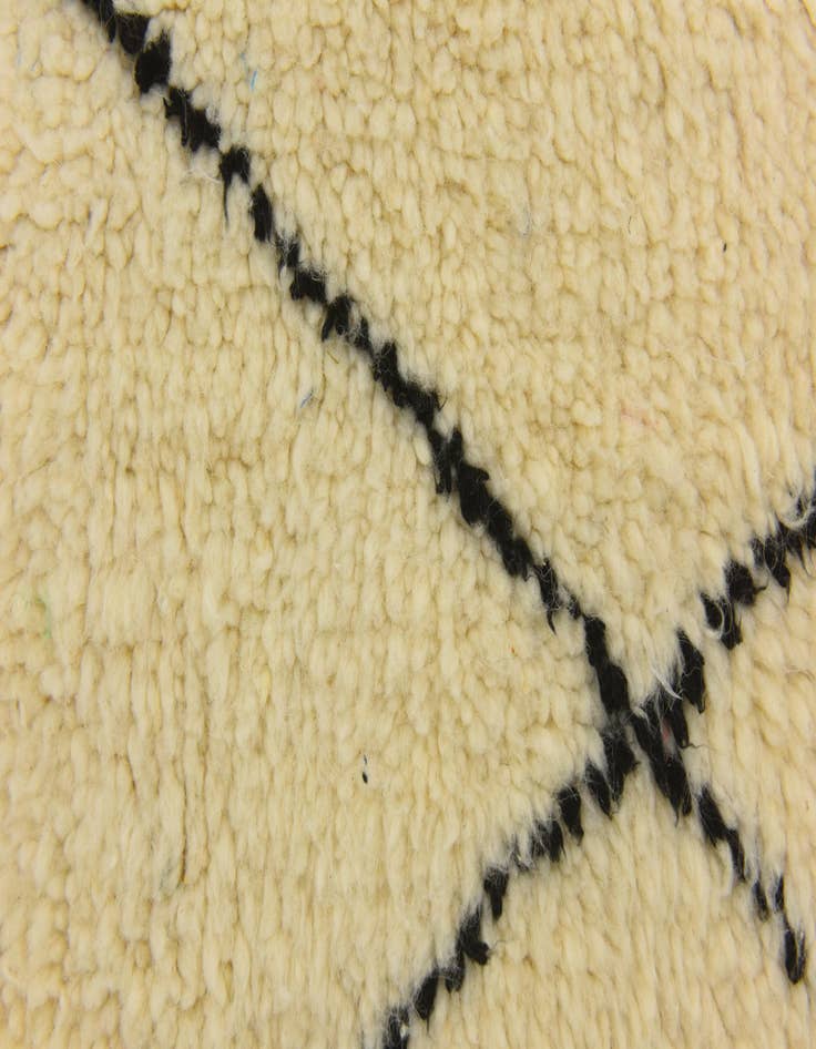 Detail image of  5' x 7' 6  Hand Knotted Moroccan Wool Rug