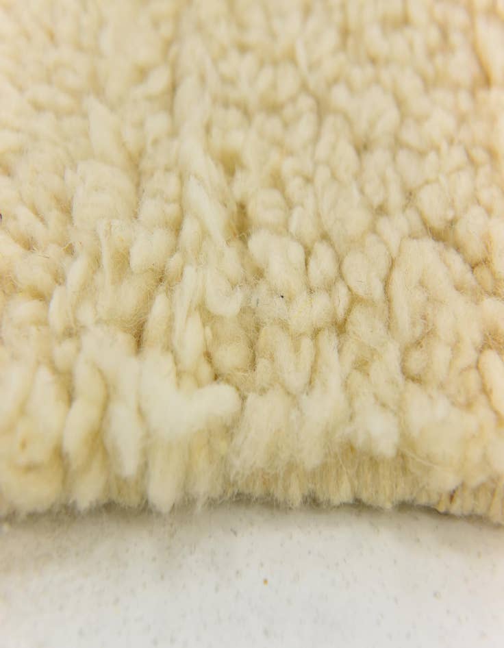 Detail image of  5' 4 x 8' 2  Hand Knotted Moroccan Wool Rug