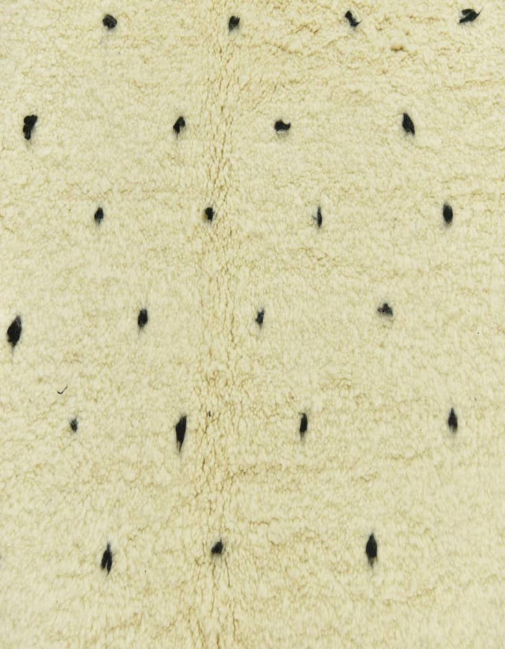 Detail image of  5' 2 x 7' 8  Hand Knotted Moroccan Wool Rug