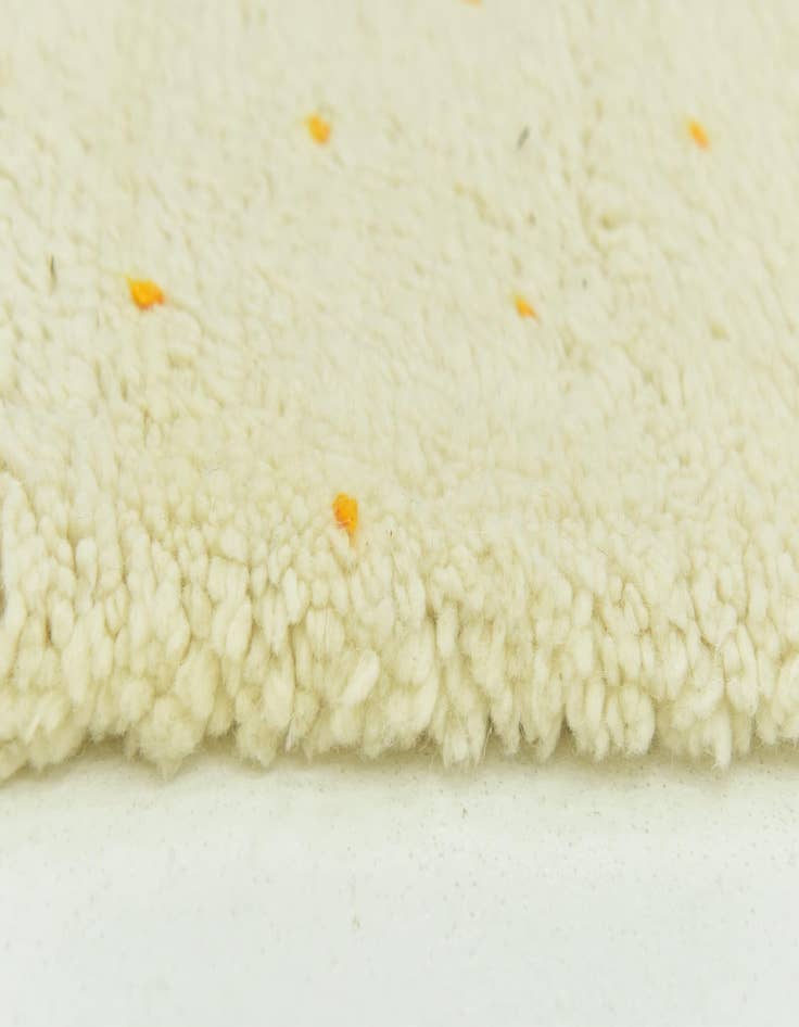 Detail image of  5' 2 x 8'  Hand Knotted Moroccan Wool Rug