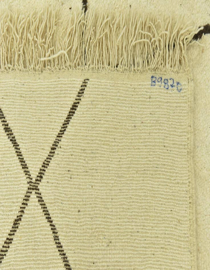 Detail image of  5' 3 x 8' 2  Hand Knotted Moroccan Wool Rug